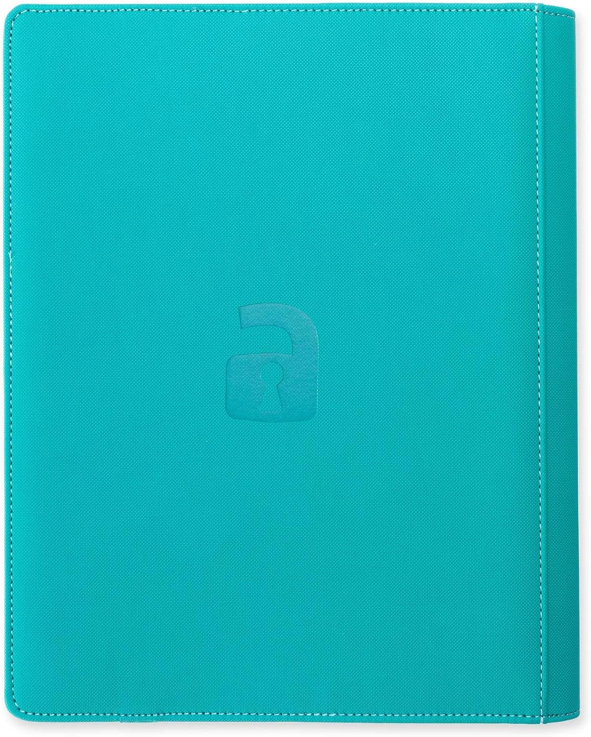 Vault X 9 Pocket Trading Card Strap Binder, 360 Cards, Premium Exo-Tec Album Material, 20 Side-Loading Pages, Folder for Collectible Games, Sports, TCG (Teal