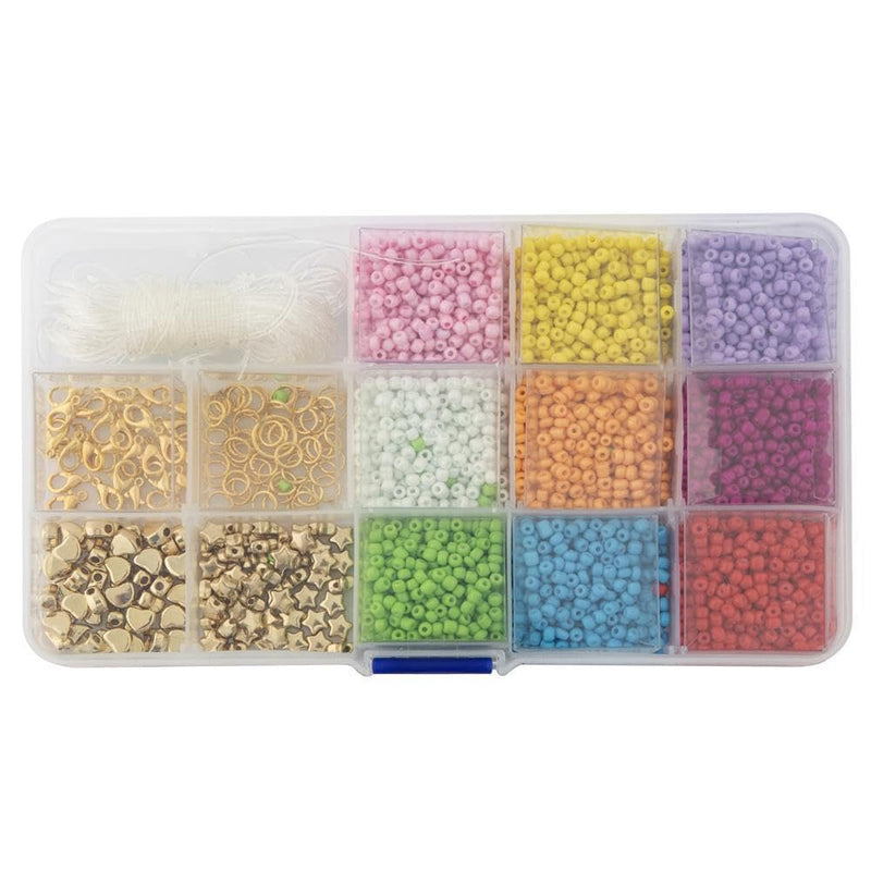 Grafix Bead Box Jewellery Set Craft 10 x 17 cm Multi-Coloured