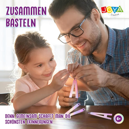 Bedhemel zelf vormgeven – 275-delige doe-het-zelfset met vlinders, diamanten en letters – droomhemel voor kinderkamer – muggennet, baldakijn, decoratie voor meisjes