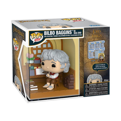 Funko POP! Nooks: Lord of the Rings - Bilbo Baggins in Bag-End - Stack or display - Figura in vinile da collezione - Idea regalo - Prodotto ufficiale - Giocattoli per bambini e adulti