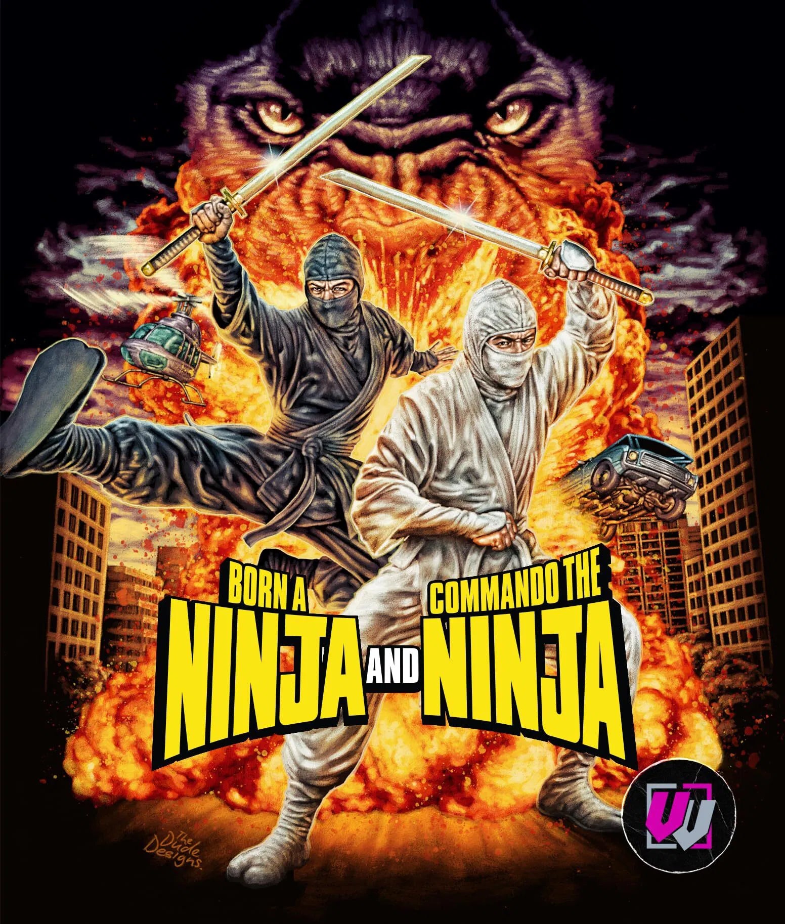 Born a Ninja/Commando the Ninja: Double Feature