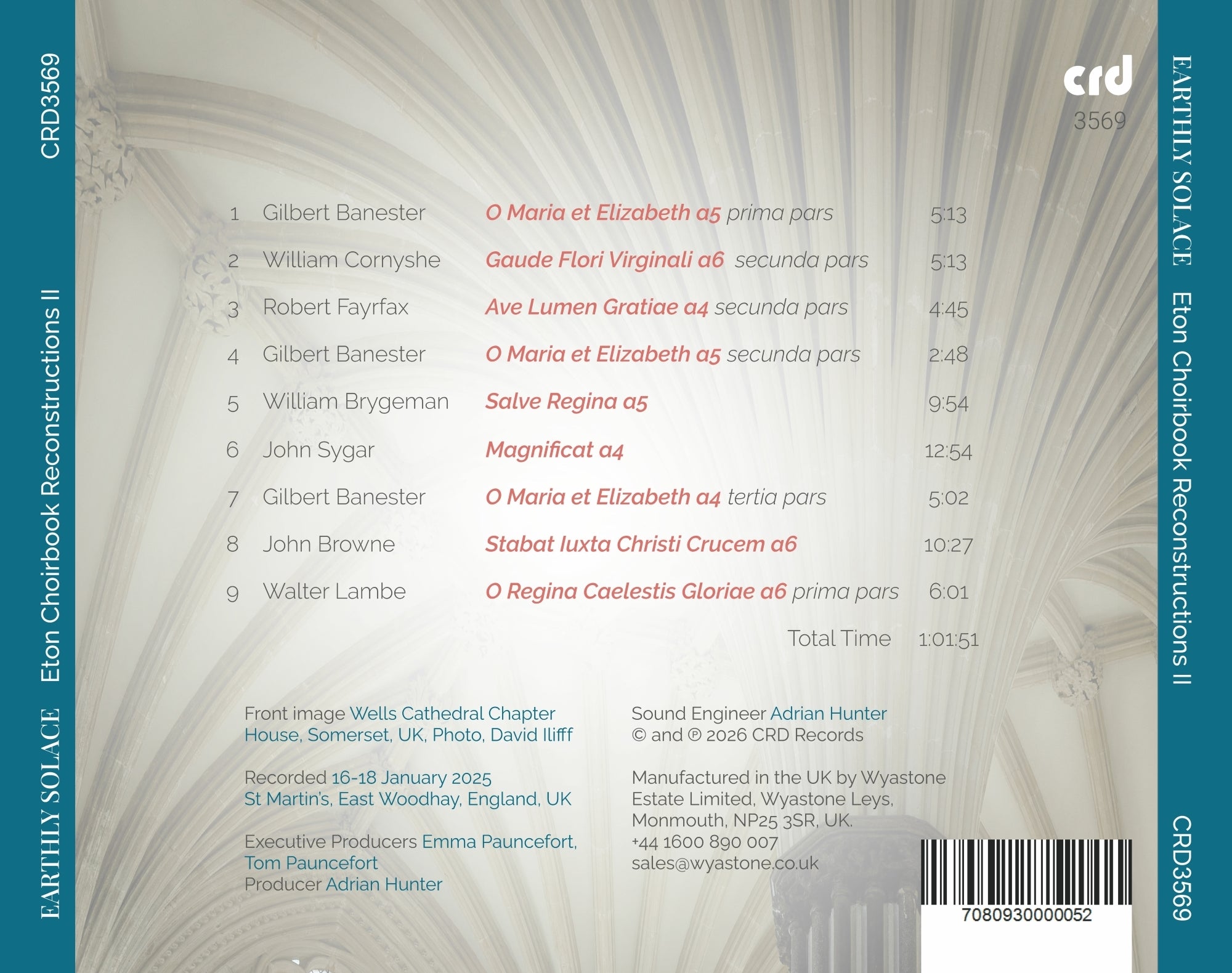 Earthly Solace: Eton Choirbook Reconstructions II