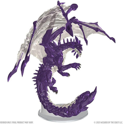 Dungeons & Dragons: Nolzur's Marvelous Unpainted Miniatures - Adult Amethyst Dragon