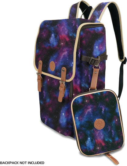 ENHANCE Designer Edition Würfeltablett – Würfel-Case & Würfelhalter für 28+ Würfel mit robuster Eva-Schale & Schutz – Würfelbrett mit herausnehmbarem Halter für DND & andere RPG Spiele (Galaxis