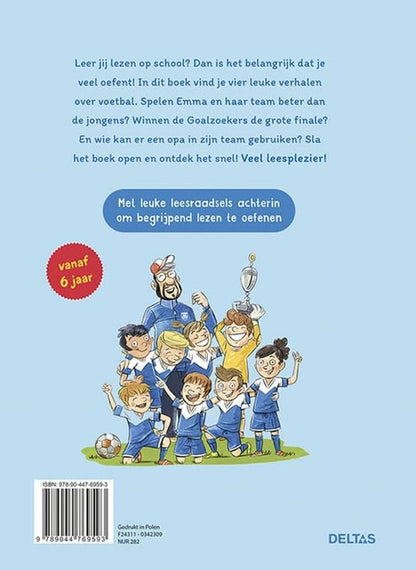 Mijn eerste voetbal leesboek: Leespret voor beginnende lezers vanaf 6 jaar