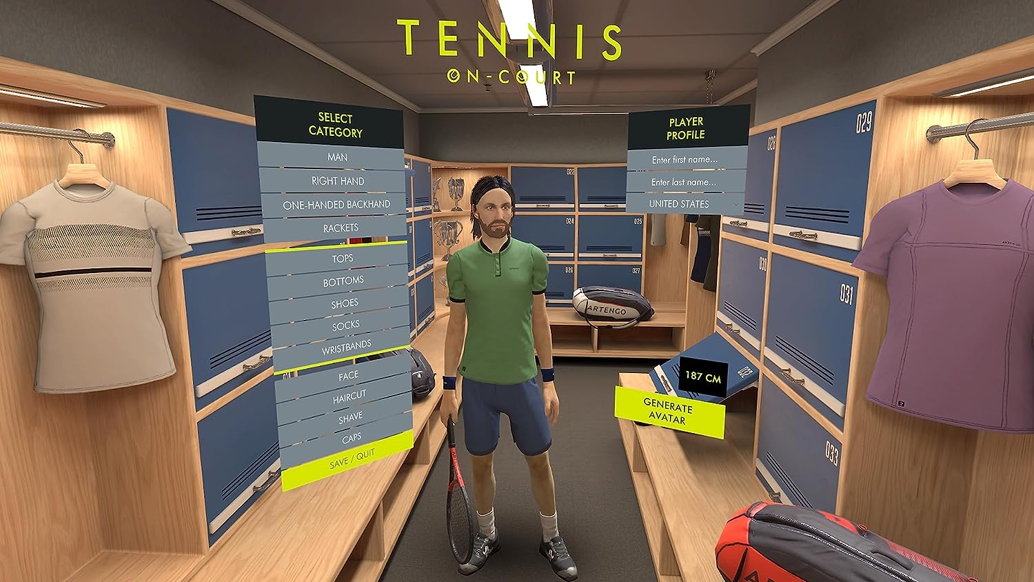 Tennis On-Court PSVR2