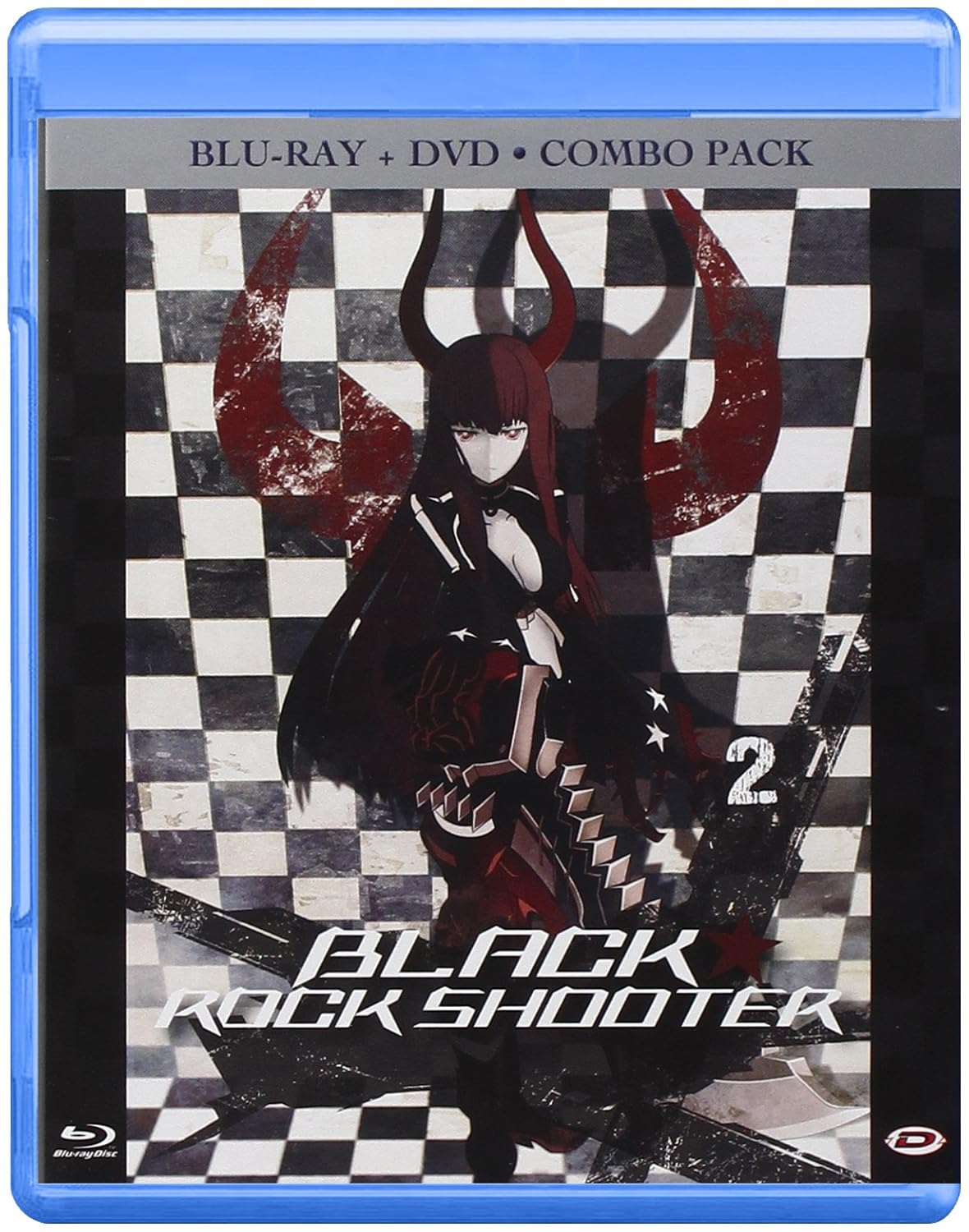 Black Rock Shooter-Serie Completa (Eps 01-08) (2 Blu-Ray+2 DVD)