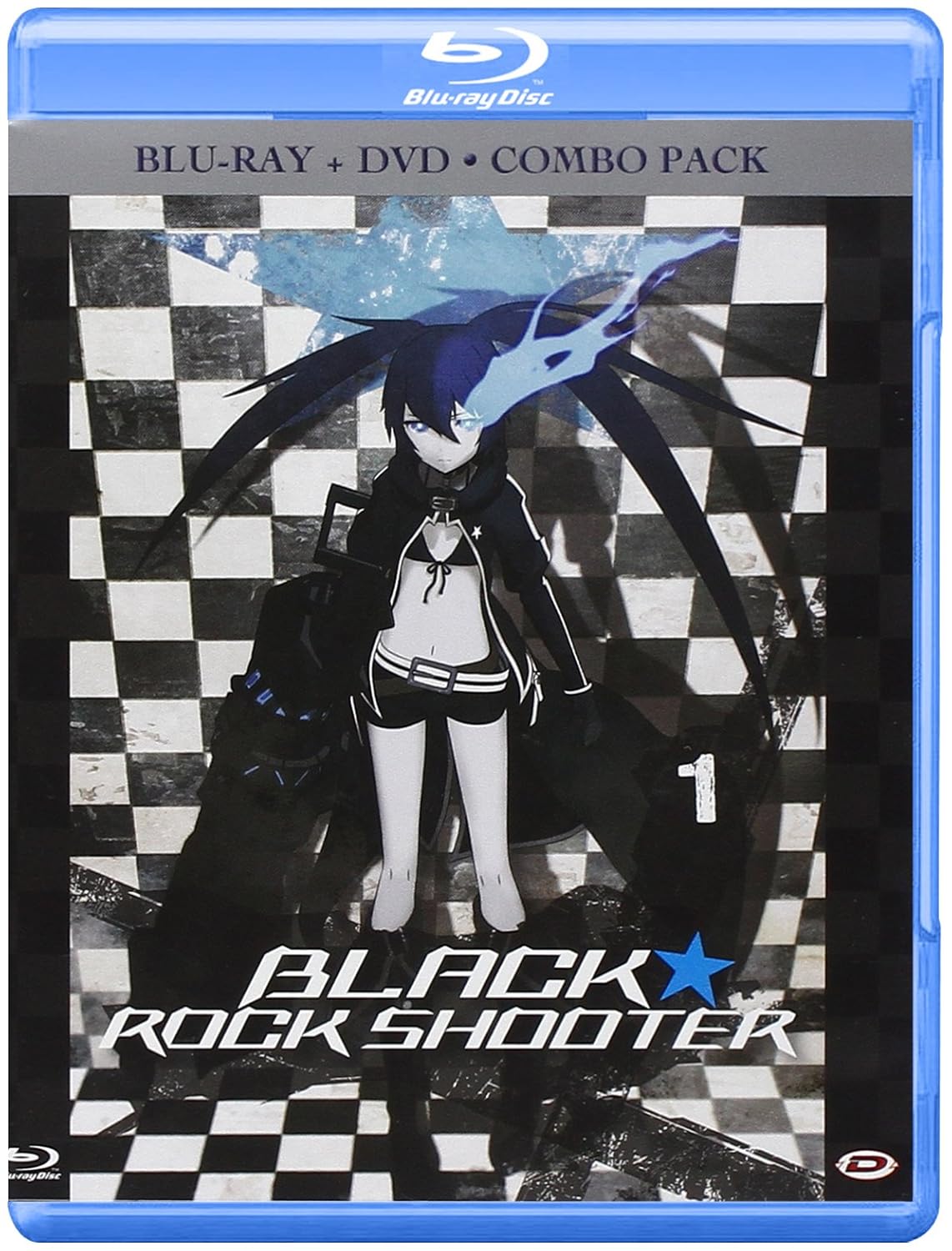 Black Rock Shooter-Serie Completa (Eps 01-08) (2 Blu-Ray+2 DVD)