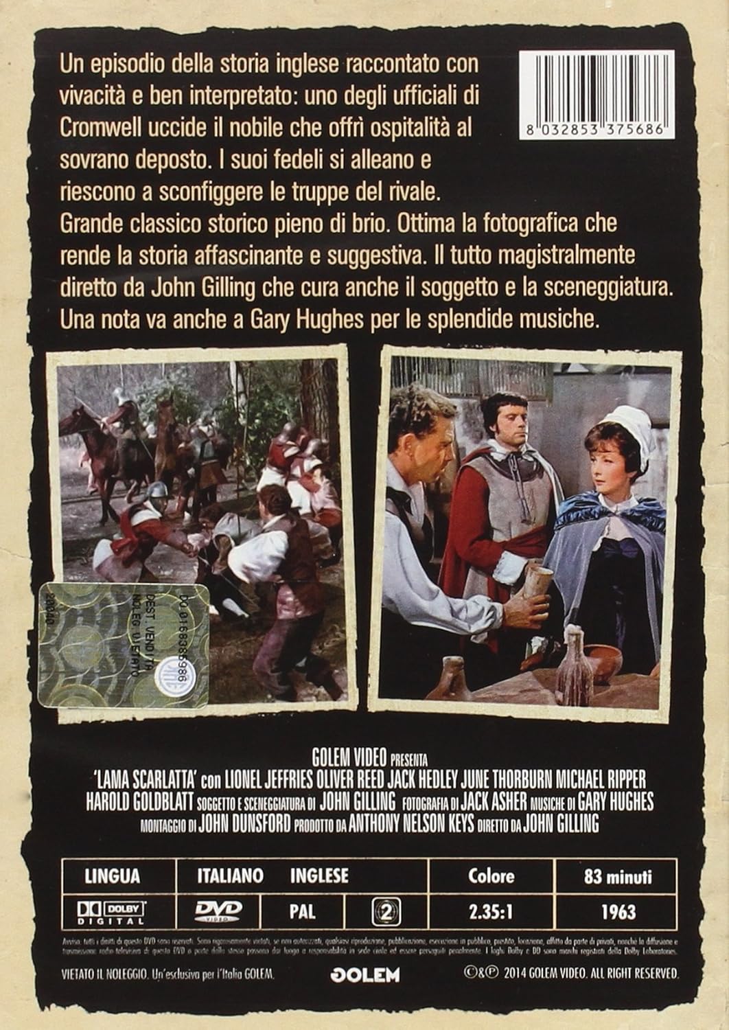 The Scarlet Blade (1964) ( The Crimson Blade )
