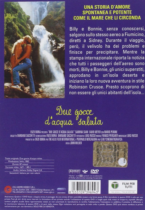 due gocce d'acqua salata dvd Italian Import