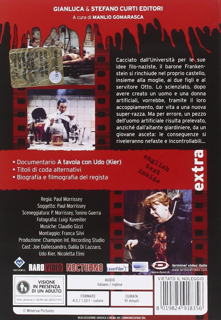 Mostro E' In Tavola Barone Frankenstein (Il