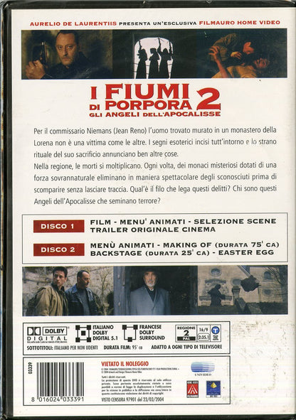 I Fiumi Di Porpora 2 (2 Dvd)