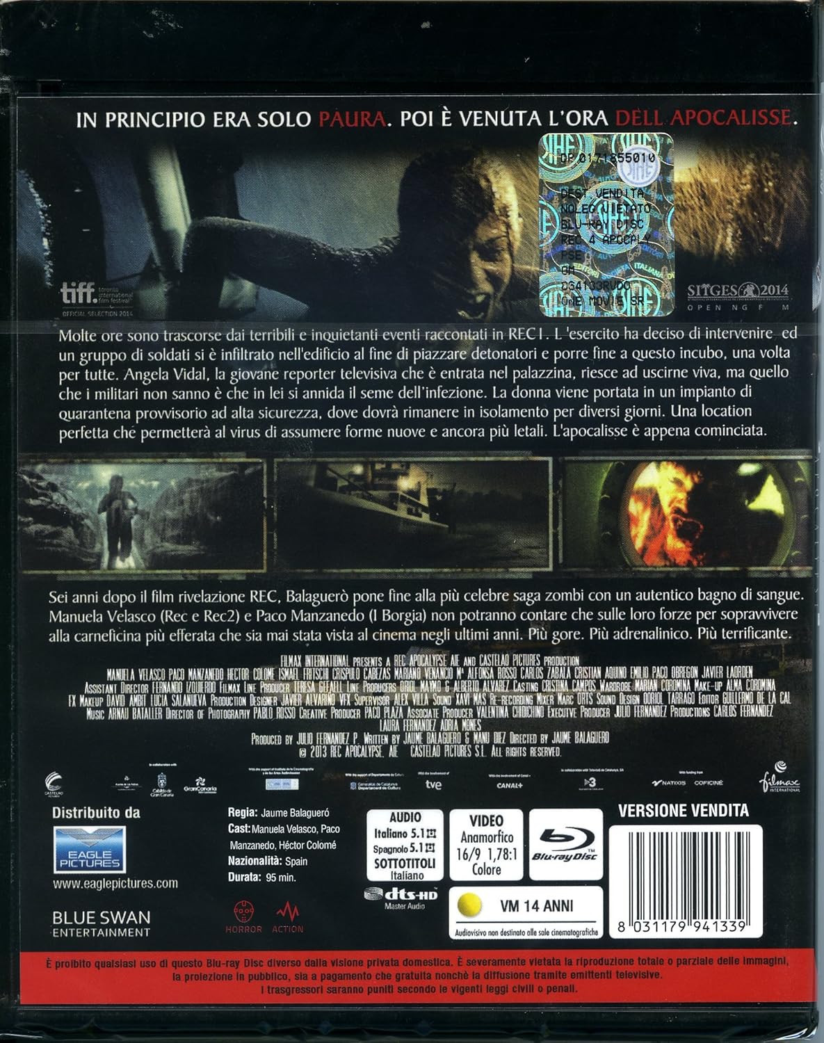 Rec 4 - Apocalypse (Blu-Ray