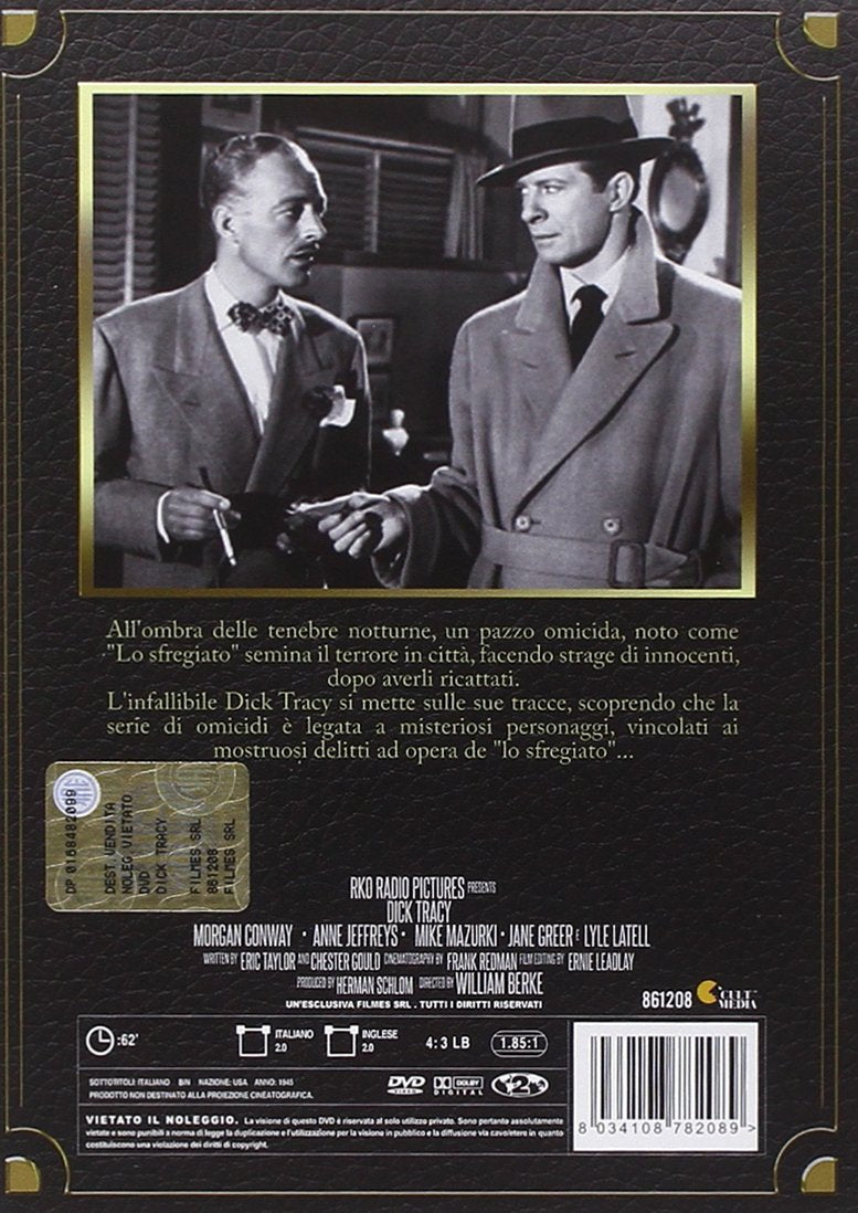 dick tracy DVD Italian Import