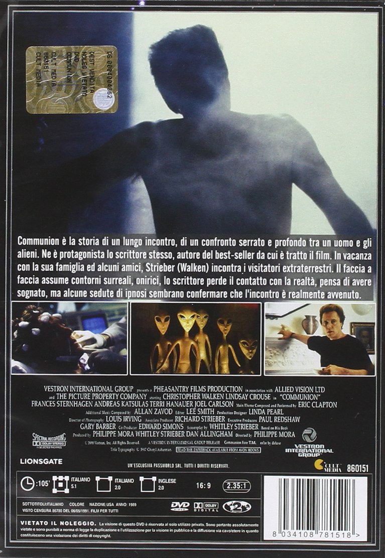 communion DVD Italian Import