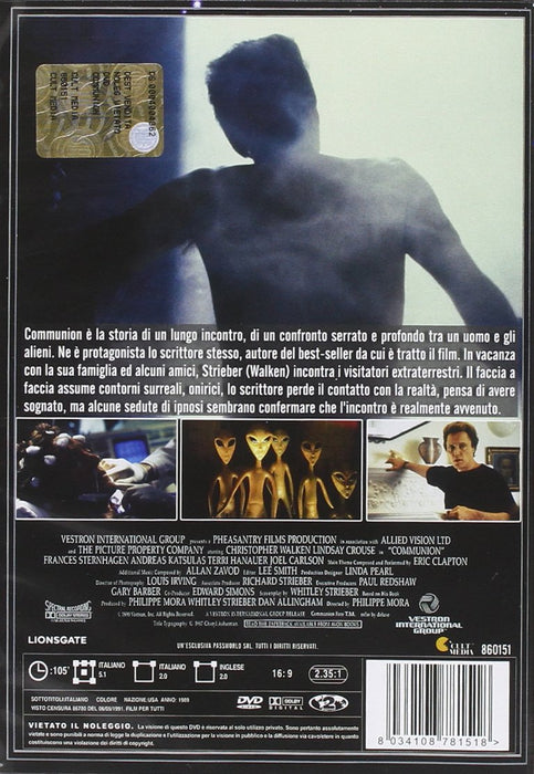 communion DVD Italian Import