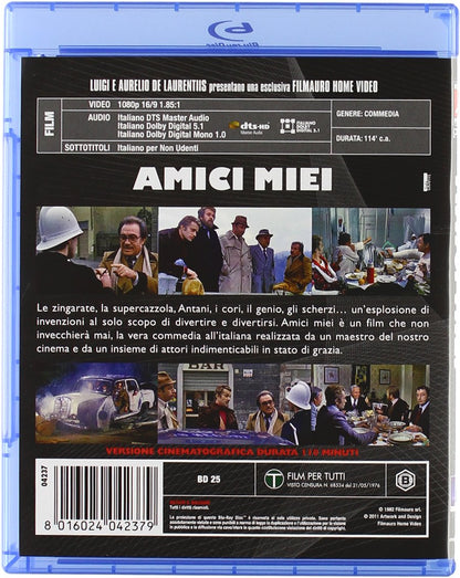 Amici Miei La Trilogia (Box 3 Br