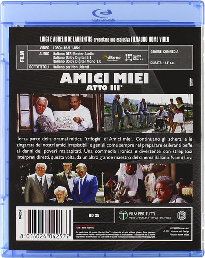 Amici Miei La Trilogia (Box 3 Br