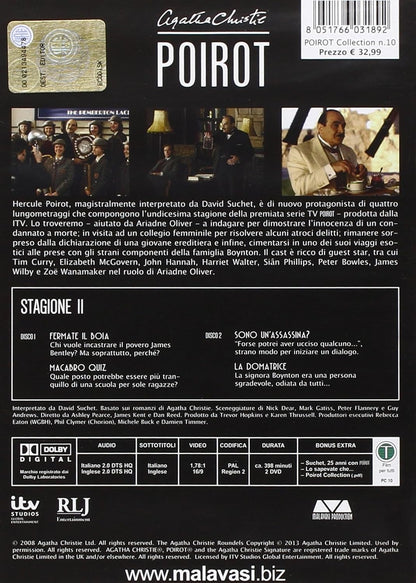 Poirot - Stagione 11 (2 Dvd) (Ed. Restaurata 2K