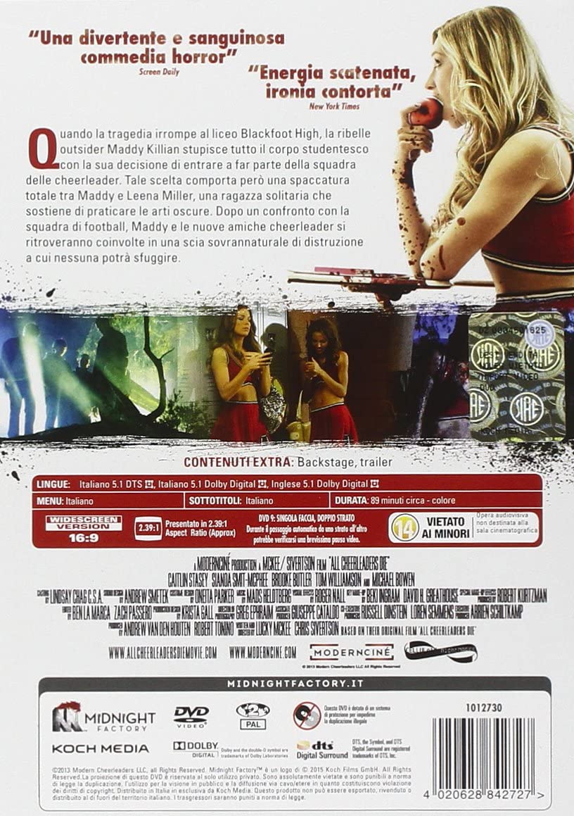 all cheerleaders die (ltd dvd+book) DVD Italian Import