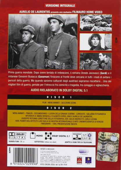 La Grande Guerra (1959) (2 Dvd