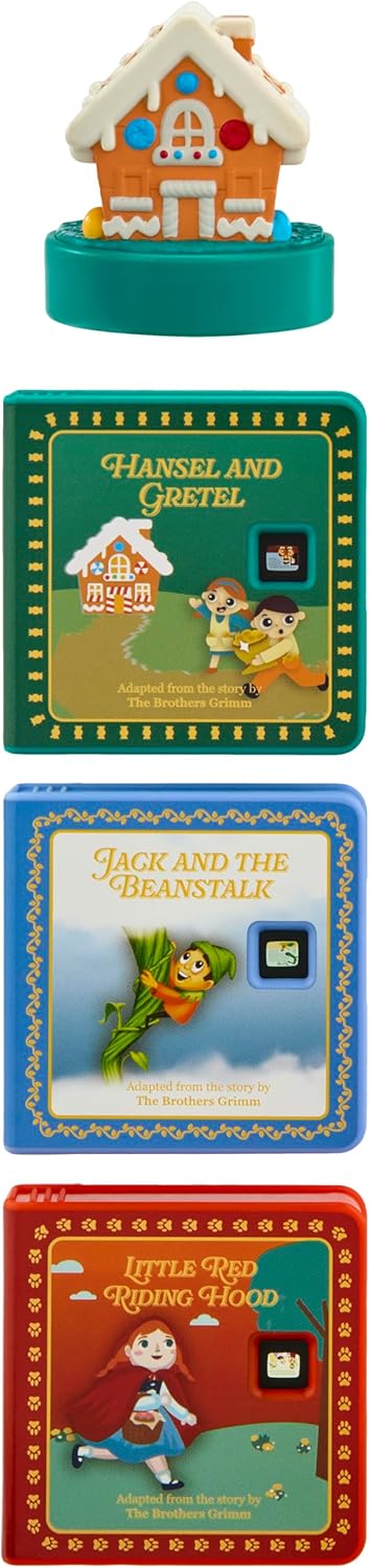 Little Tikes Fairy Tale Brothers Grimm Story Collections, Storytime, Books, Audio Play Character, Gift and Toy for Toddlers and Kids Girls Boys Ages 3+ Years