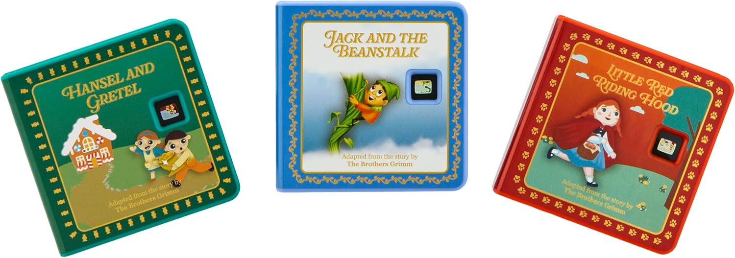 Little Tikes Fairy Tale Brothers Grimm Story Collections, Storytime, Books, Audio Play Character, Gift and Toy for Toddlers and Kids Girls Boys Ages 3+ Years