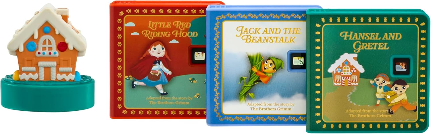 Little Tikes Fairy Tale Brothers Grimm Story Collections, Storytime, Books, Audio Play Character, Gift and Toy for Toddlers and Kids Girls Boys Ages 3+ Years