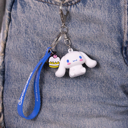 Disney - Cinamoroll 3 D Rubber Keychain