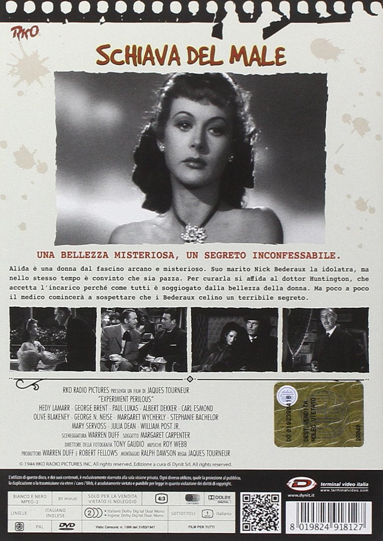 la schiava del male dvd Italian Import