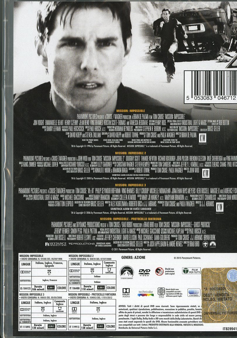 Mission: impossible - La quadrilogia