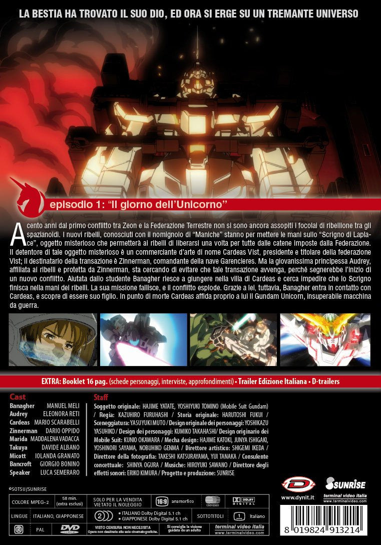 Mobile Suit Gundam Unicorn #01 - Il Giorno Dell'Unicorno