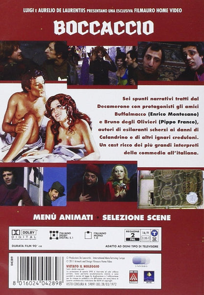 Boccaccio (DVD) (1972) (Italian Import) (Italian Language Only