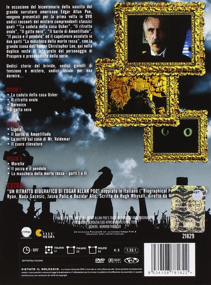I Racconti Del Mistero Edgar Allan Poe (Box 3 Dvd