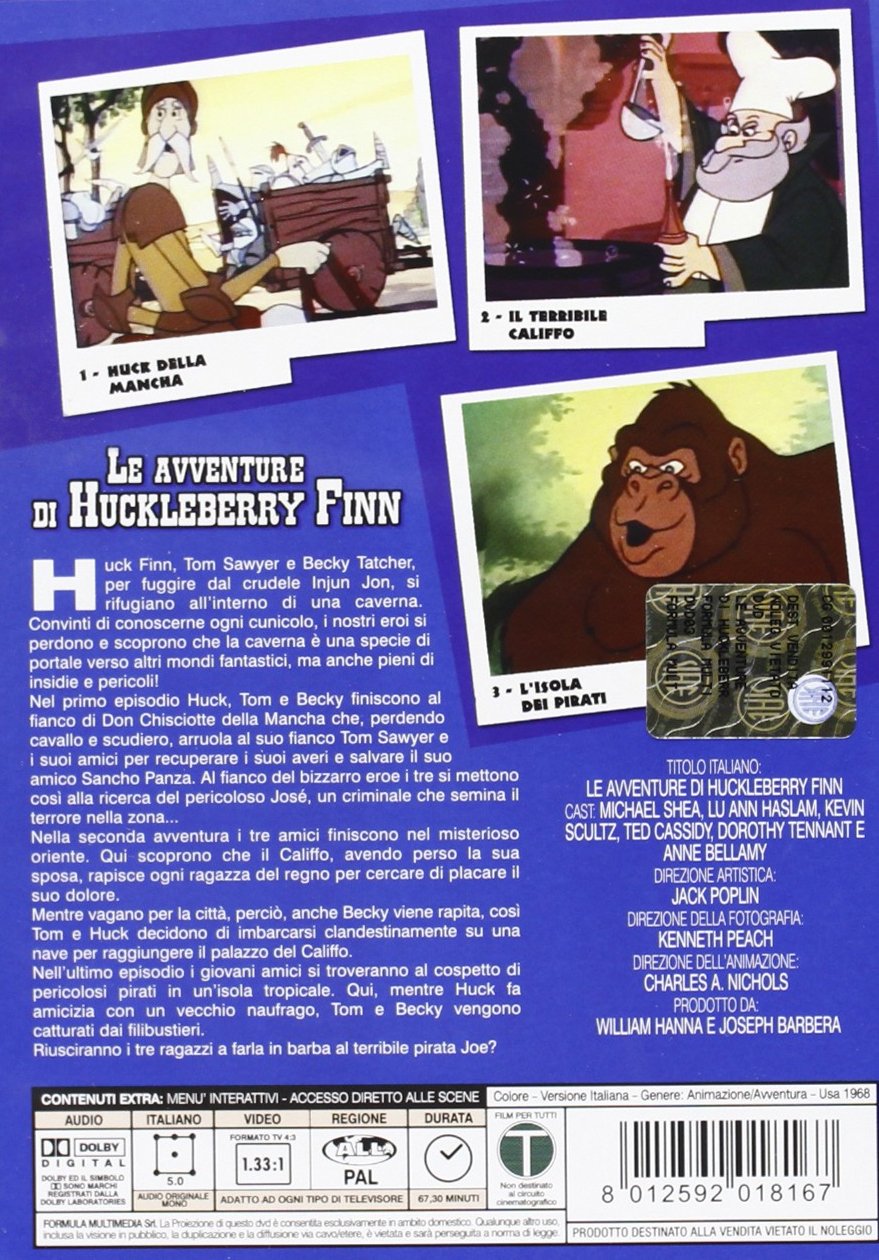 Le Avventure Di Huckleberry Finn - Huck Della Mancha (Ed. Limitata)