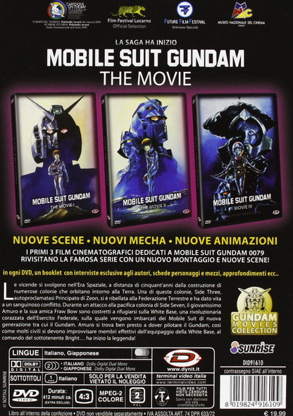 Mobile Suit Gundam The Movie Collection #01 (3 Dvd)