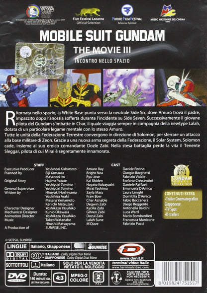 Mobile Suit Gundam The Movie Collection #01 (3 Dvd)