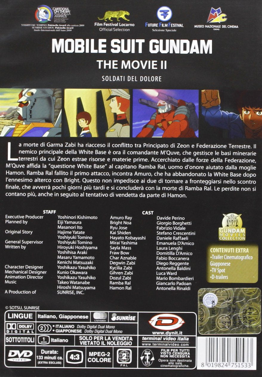 Mobile Suit Gundam The Movie Collection #01 (3 Dvd)
