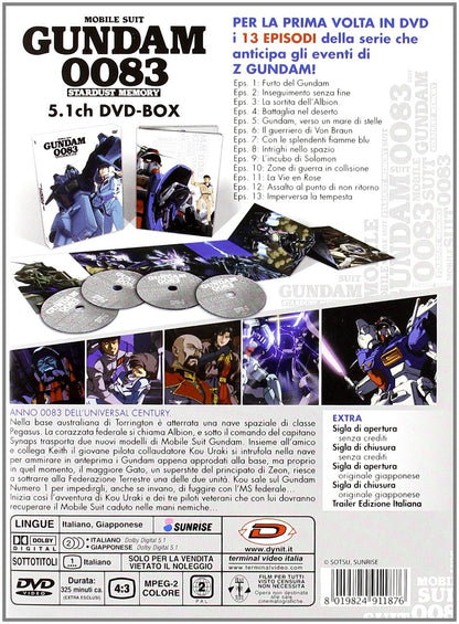 Mobile Suit Gundam 0083 Oav Collector'S Box (4 Dvd)