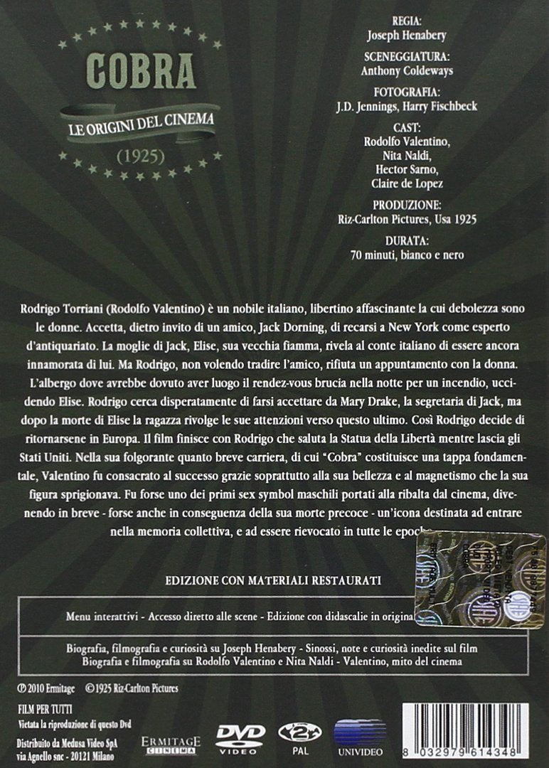 Rodolfo Valentino (Box 3 Dvd