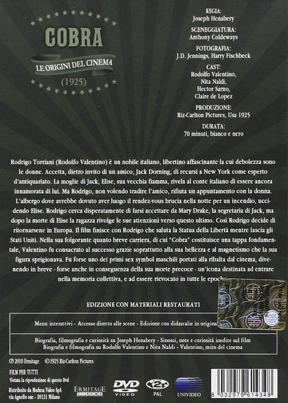 Rodolfo Valentino (Box 3 Dvd