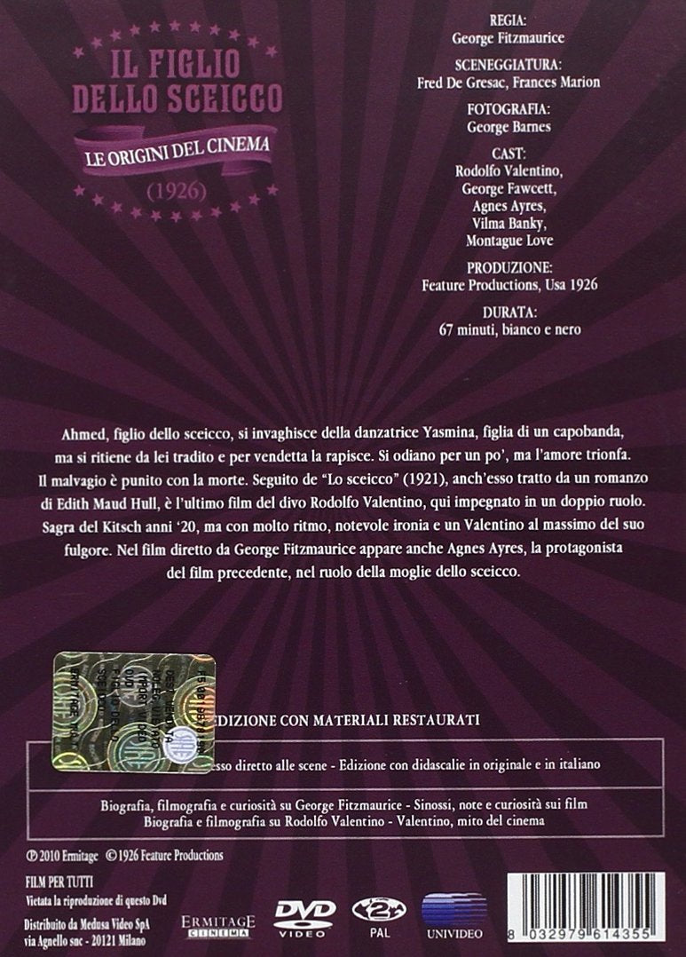 Rodolfo Valentino (Box 3 Dvd