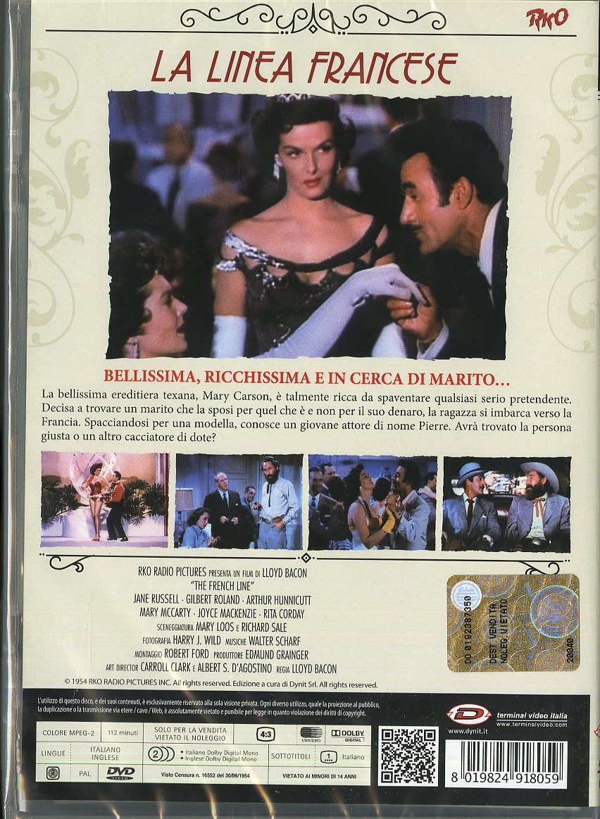 la linea francese dvd Italian Import