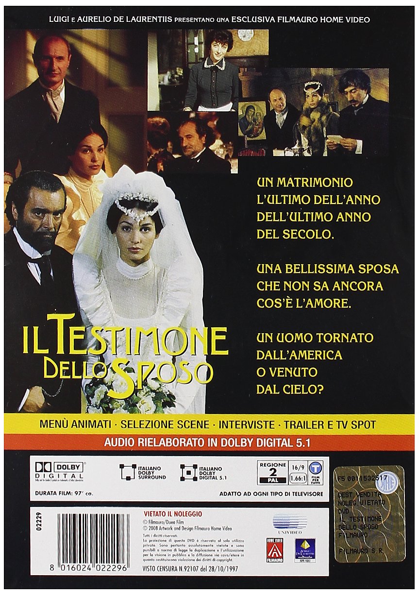Il Testimone Dello Sposo