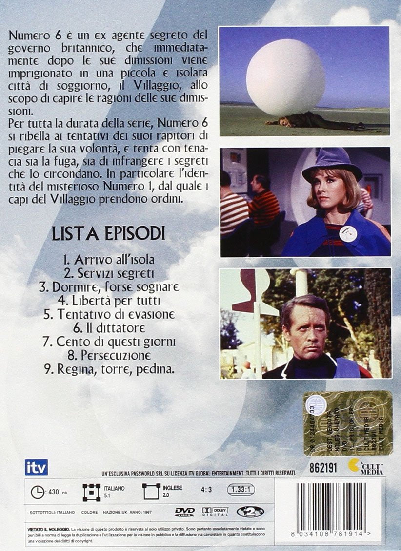 Il Prigioniero - Parte 01 (3 Dvd