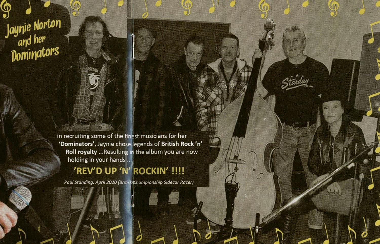 Jaynie Norton & Her Dominators - Rev`d Up And Rockin` (CD)