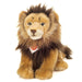 Teddy Hermann 90480 Lion sitting 30 cm, cuddly toy with 75% recycled filling material