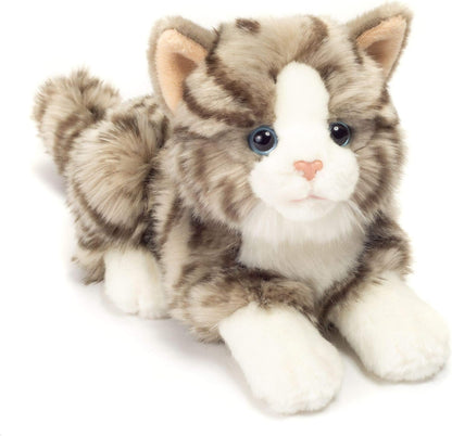 Teddy Hermann - Lying Cat Grey 20 Cm (906919)