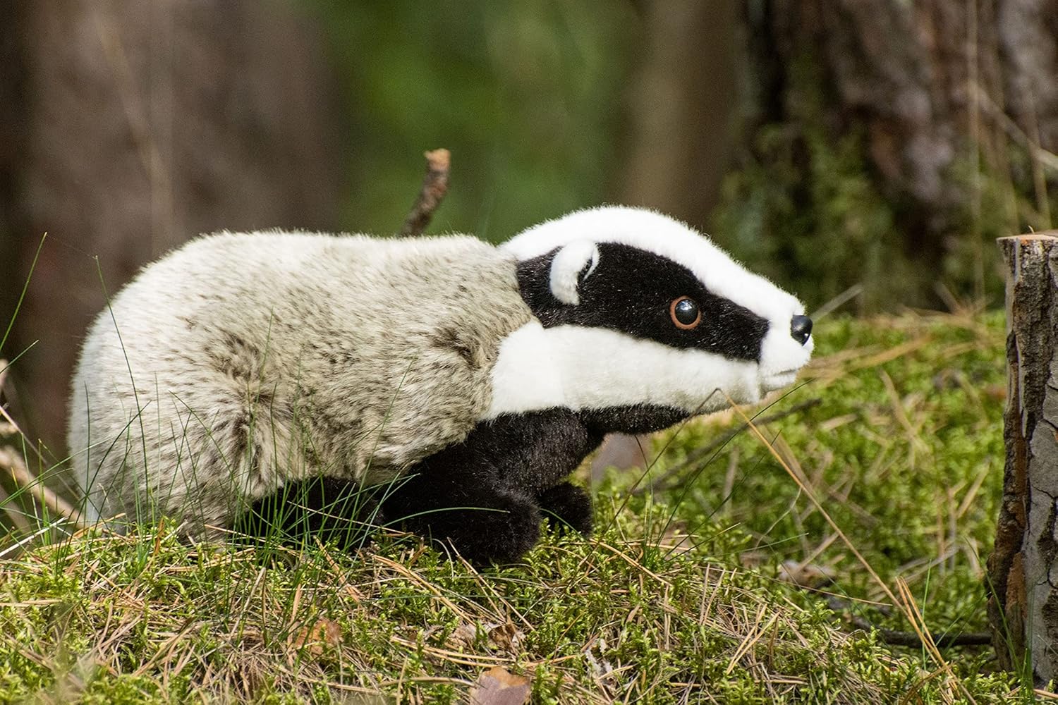Teddy Hermann 90815 Badger 11,8"/30 cm, Soft Toy, Plush Toy