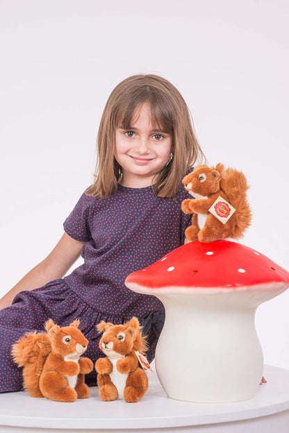 Teddy Hermann 90843 Eekhoorn 5,5"/14 cm, Knuffel, Knuffel